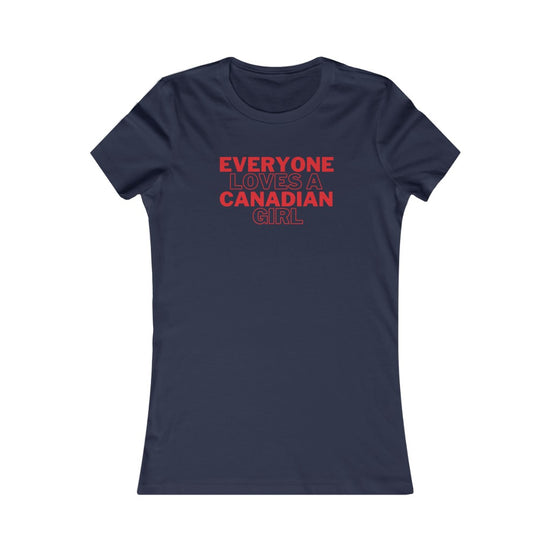 Woman's T - Canadian Girl - Oh Canada Shop