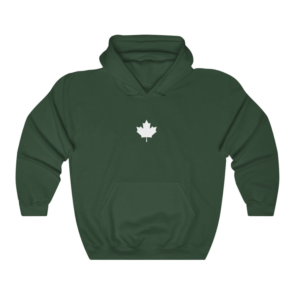 Unisex Hoodie - Centre Maple - Oh Canada Shop
