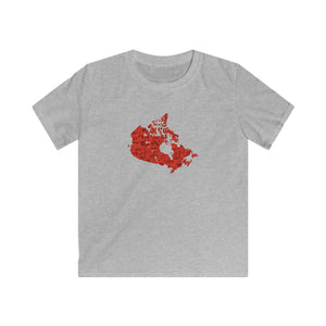 Kids T "Canadian Things Map"