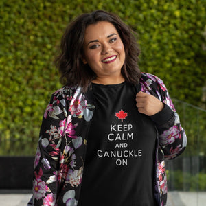 Unisex T - Keep Calm and Canuckle On