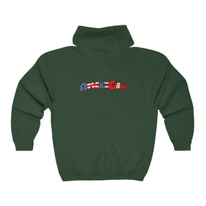 AmeriCAN Zip Up Hoodie