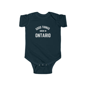 Good Things Grow in Ontario - Baby Bodysuit