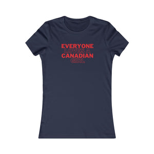 Woman's T - Canadian Girl - Oh Canada Shop