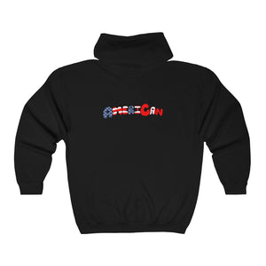 AmeriCAN Zip Up Hoodie
