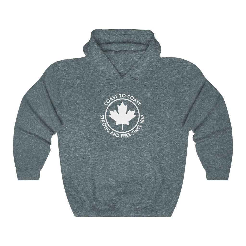 Unisex Hoodie - Strong & Free Since 1867 - Oh Canada Shop