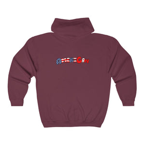 AmeriCAN Zip Up Hoodie