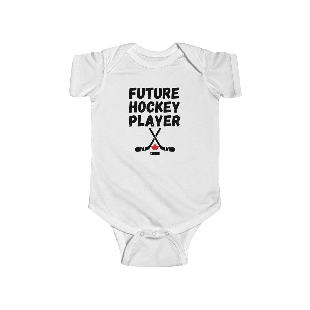 Future Hockey Player Baby Bodysuit - Oh Canada Shop