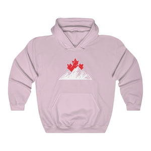 Unisex Hoodie - Leaf Behind the Mountains - Oh Canada Shop