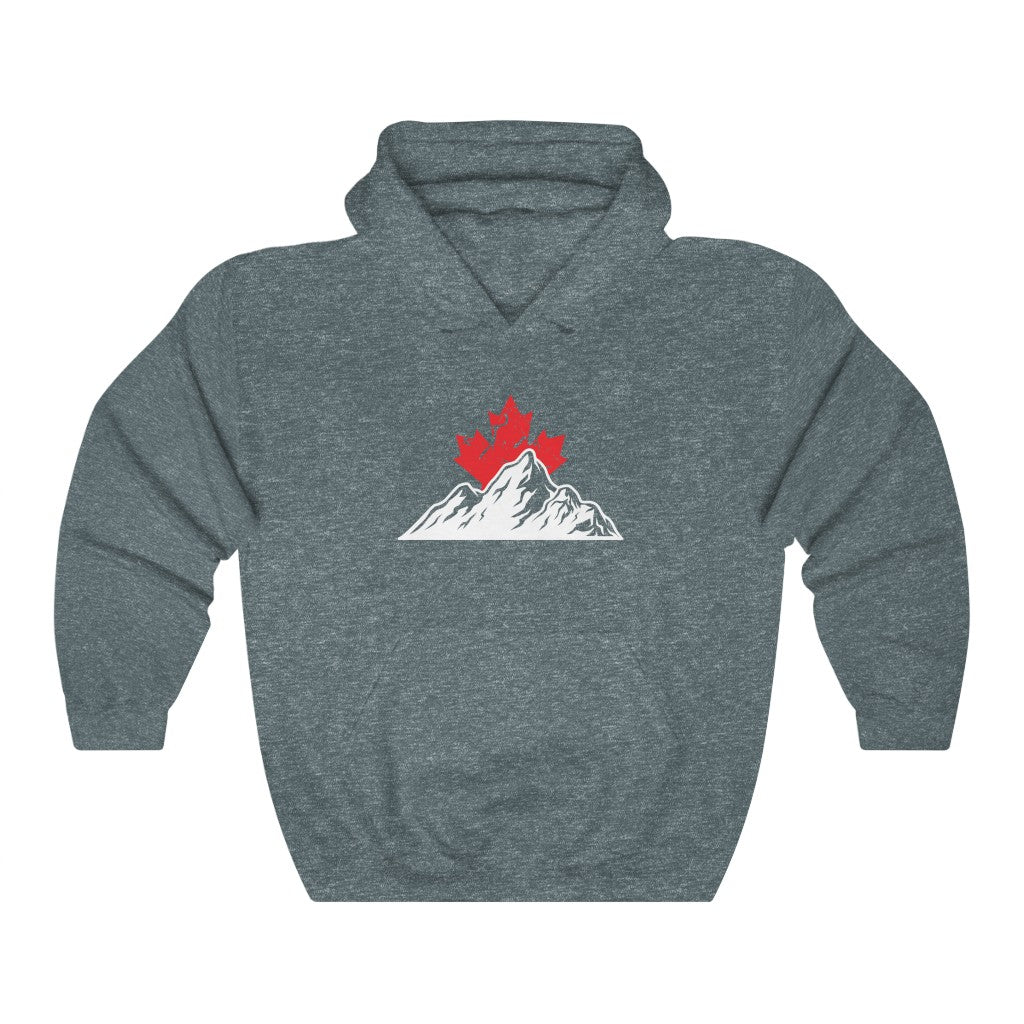 Unisex Hoodie - Leaf Behind the Mountains - Oh Canada Shop