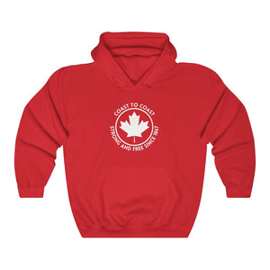Unisex Hoodie - Strong & Free Since 1867 - Oh Canada Shop