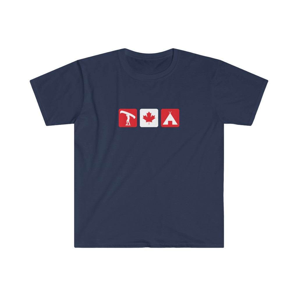 Unisex T - Camping Flag - Oh Canada Shop