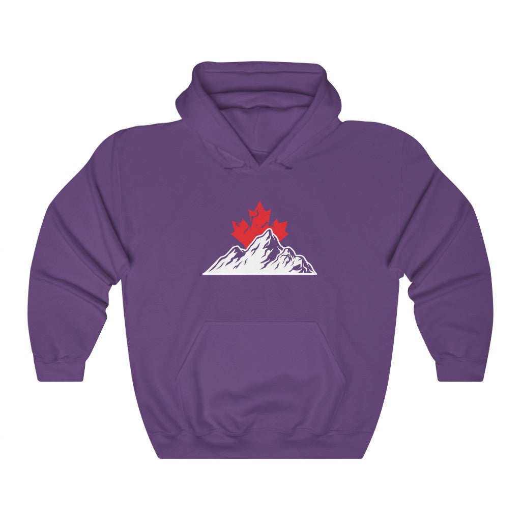 Unisex Hoodie - Leaf Behind the Mountains - Oh Canada Shop