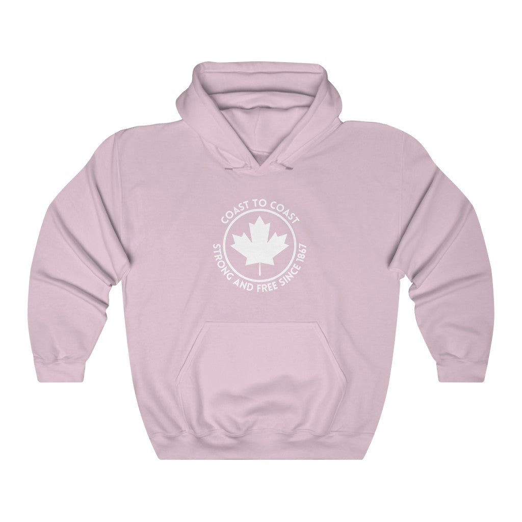 Unisex Hoodie - Strong & Free Since 1867 - Oh Canada Shop